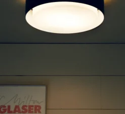 Plafonnier, Plaff-On!, noir, Ø50cm, IP54, E27 - Marset