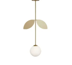 Plafonnier & Spot|Suspension*Atelier Areti Plafonnier, Plant, , Ø15cm, H78cm - laiton
