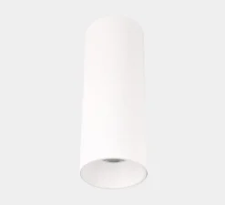 Plafonnier & Spot*LEDS C4 Plafonnier, Play Deco, , IP43, LED, 3000K, 1373 lm, Ø7,25cm, H20cm - blanc