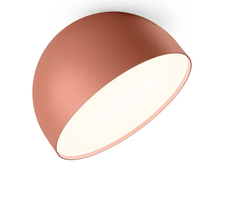 Plafonnier & Spot*Vibia Plafonnier, Plusminus solo 6340, , LED, dim, 3000K, 1492 lm, Ø30cm, H19cm - terracotta