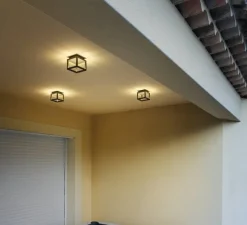 Plafonnier & Spot*SLV Plafonnier, Quadrulo, , IP55, LED, 3000K, 230 lm, L14cm, H13cm - anthracite