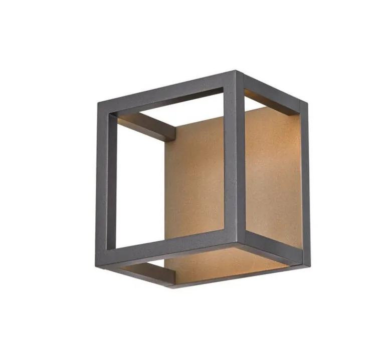 Plafonnier & Spot*SLV Plafonnier, Quadrulo, , IP55, LED, 3000K, 230 lm, L14cm, H13cm - anthracite