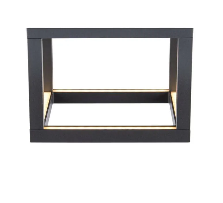 Plafonnier & Spot*SLV Plafonnier, Quadrulo, , IP55, LED, 3000K, 230 lm, L14cm, H13cm - anthracite