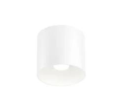 Plafonnier & Spot*Wever&Ducré Plafonnier, Ray 1.0 LED, variable Dali, blanc, LED, 3000K, 700lm, Ø11,4cm, H10cm - blanc mat