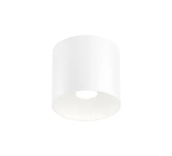 Plafonnier & Spot*Wever&Ducré Plafonnier, Ray 1.0 LED, variable Dali, blanc, LED, 3000K, 700lm, Ø11,4cm, H10cm - blanc mat