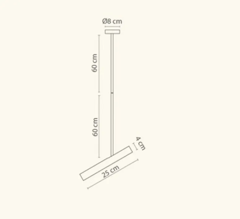 Plafonnier & Spot*Robin Plafonnier, Rhoda, , Ø4cm, H25cm - or