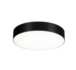 Plafonnier & Spot*Wever&Ducré Plafonnier, Roby 2.6, blanc & noir, IP44, LED, dim, 3000K, 1040 lm, Ø26,5cm, H6cm - blanc & noir
