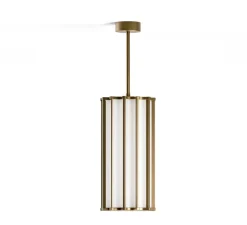 Plafonnier & Spot*Panzeri Plafonnier, Roma, , LED, dim, 2700K, 2790 lm, Ø30cm, H104,9cm - bronze