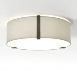 Plafonnier & Spot*Astro Plafonnier, Salina 400, , Ø40cm, H13,7cm - mastic, bronze