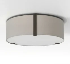 Plafonnier & Spot*Astro Plafonnier, Salina 400, , Ø40cm, H13,7cm - mastic, bronze