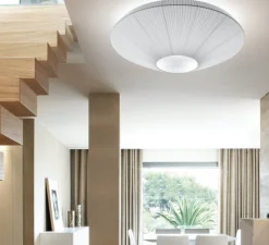 Plafonnier, Siam 150, blanc, Ø150cm, H40,5cm - Bover