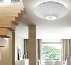 Plafonnier & Spot*Bover Plafonnier, Siam 120, , Ø120cm, H36cm - blanc