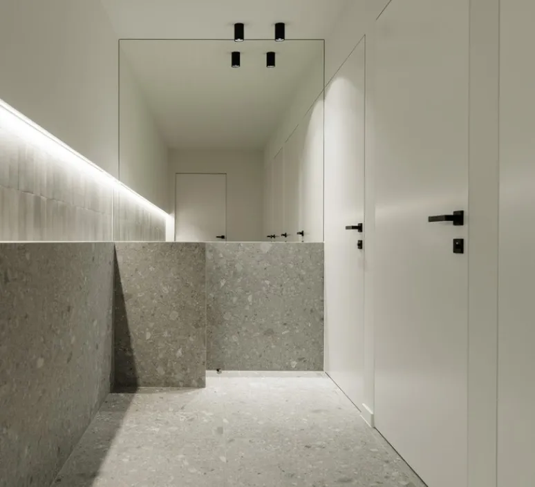 Plafonnier & Spot*Wever&Ducré Plafonnier, Solid Petit 2.0, , LED, dim, 2700K, 500lm, Ø8,2cm, H13cm - noir