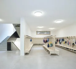 Plafonnier, Sono 450 direct/indirect, blanc, IP40, LED, 3000K, 4410 lm, Ø44,5cm, H8cm - XAL