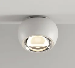 Plafonnier, Spider, blanc mat, LED, 2700K, 920 lm, Ø12cm, H10cm - Lodes