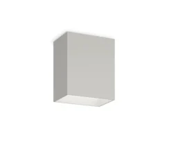 Plafonnier, Structural 2630, gris clair, LED, dim, 2900K, 565,65 lm, L18cm, H21cm - Vibia