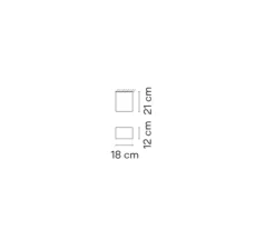 Plafonnier, Structural 2630, gris clair, LED, dim, 2900K, 565,65 lm, L18cm, H21cm - Vibia