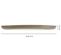 Plafonnier & Spot*Axolight Plafonnier, Sunday, , LED, dim, 3000K, 4242 lm, Ø64,9cm, H4,7cm - greige