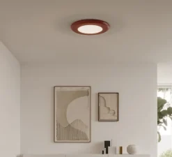 Plafonnier & Spot*Axolight Plafonnier, Sunday, , LED, dim, 3000K, 4242 lm, Ø64,9cm, H4,7cm - rouge terre