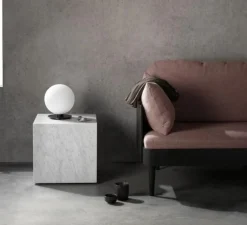Plafonnier & Spot*Audo Copenhagen Plafonnier, TR Bulb, , mat, 2700K, 455lm, Ø20cm, H22cm - noir et blanc