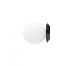 Plafonnier & Spot*Audo Copenhagen Plafonnier, TR Bulb, , mat, 2700K, 455lm, Ø20cm, H22cm - noir et blanc