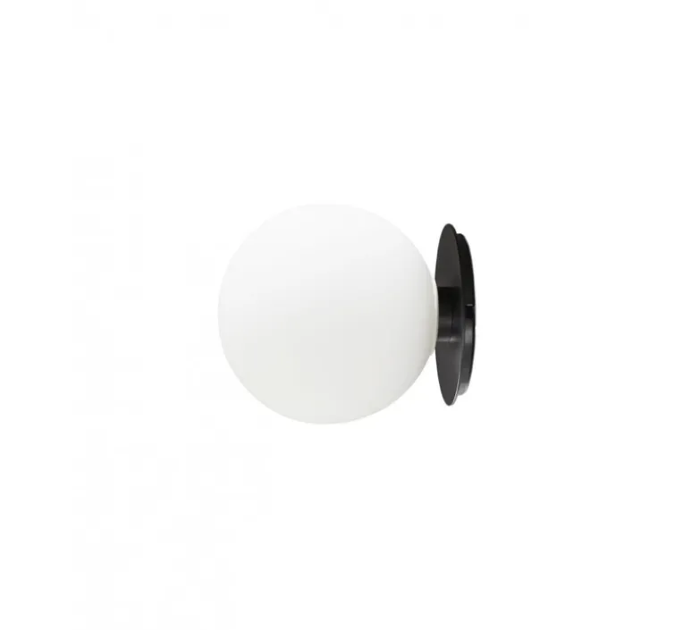 Plafonnier & Spot*Audo Copenhagen Plafonnier, TR Bulb, , mat, 2700K, 455lm, Ø20cm, H22cm - noir et blanc