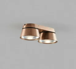 Plafonnier & Spot*Light Point Plafonnier, Vantage 2, , LED, dim, 2700K, Ø7cm, H10cm - or rose