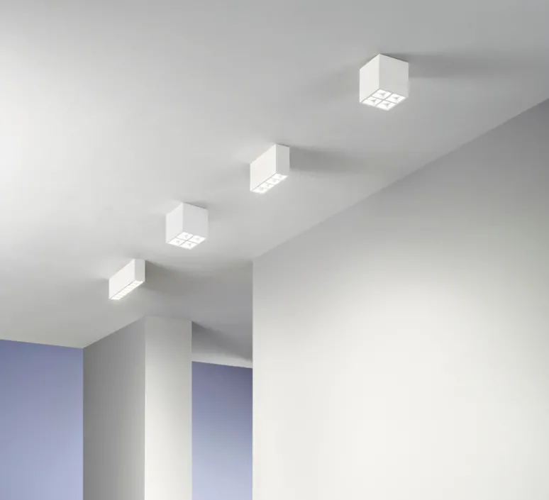 Plafonnier & Spot*Nedgis Plafonnier, Vertbois, plâtre, prêt à peindre, Monica, Rectangle 8, L39cm, H11cm - plâtre, brut à peindre