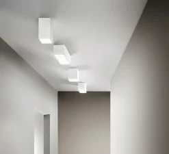 Plafonnier & Spot*Nedgis Plafonnier, Vertbois, plâtre, prêt à peindre, Marie Rectangle, L23cm, H13cm - plâtre, brut à peindre