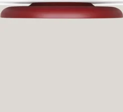 Plafonnier, Zero, rouge, LED, dim, 2700k, 6750 lm, Ø80cm, H8cm - Lumen Center Italia
