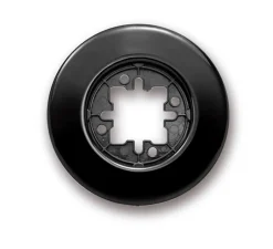 Interrupteur|Prise*Fontini Plaque, Do, Simple, Porcelaine noir, Interrupteur et Prise, L10cm, H10cm -