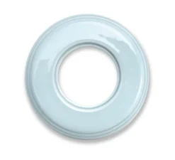 Plaque, Garby, Garby Colonial & Dimbler, Simple, Coton, Interrupteur et Prise, L10cm, H10cm - Fontini