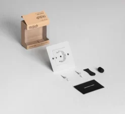 Prise, Buster, Simple, Blanc, Prise-Schuko x1, L9cm, H9cm - Buster & Punch