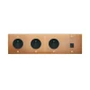 Prise*Modelec Prise, Confidence, Quadruple horizontal, Vieux bronze, Prise-PC x3, Prise-RJ45 x1, Noir, À vis, L8cm, H29,3cm -