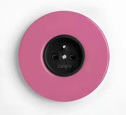 Prise*Zangra Prise, Feel Good, Simple, Rose, Prise-2P+T x1, Noir, L10cm, H10cm -