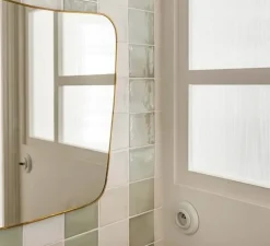 Prise, Garby Colonial, Simple, Porcelaine blanc, Prise-PC x1, L6,45cm, H6,45cm - Fontini