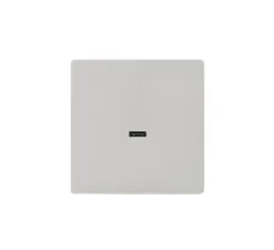 Prise, M, Simple, Nickel sablé, Prise-USB C Charge rapide x1, L8cm, H8cm - Modelec