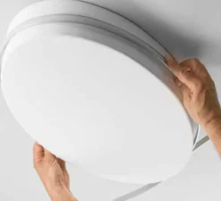 Profilé, Camelot, blanc, L200cm, H1,7cm - Nedgis