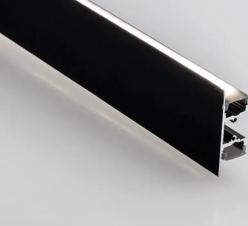 Accessoires*Nedgis Profilé, Dual, , L200cm, H4,9cm - noir