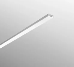 Profilé, Milano, blanc, L200cm, H0,6cm - Nedgis