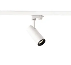 Plafonnier & Spot*SLV Rail, 3 NUMINOS PHASE S, , LED, 4000K, 1100lm, L16,2cm, H14,5cm - blanc
