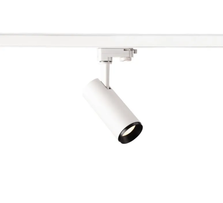 Plafonnier & Spot*SLV Rail, 3 NUMINOS PHASE S, , LED, 4000K, 1100lm, L16,2cm, H14,5cm - blanc