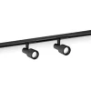 Accessoires*Wever&Ducré Rail, track profile, surface, 2m, noir - Wever & Ducré