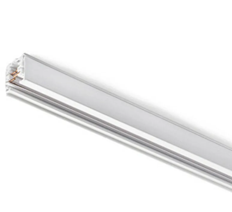 Plafonnier & Spot*Faro Architectural Rail, Track, triphasé, Carril, en saillie, , L100cm, H5cm - Faro blanc