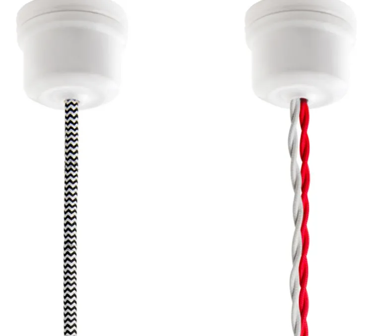 Rosace, ceilingcup.003, blanc, Ø6cm, H5cm - Studio Zangra