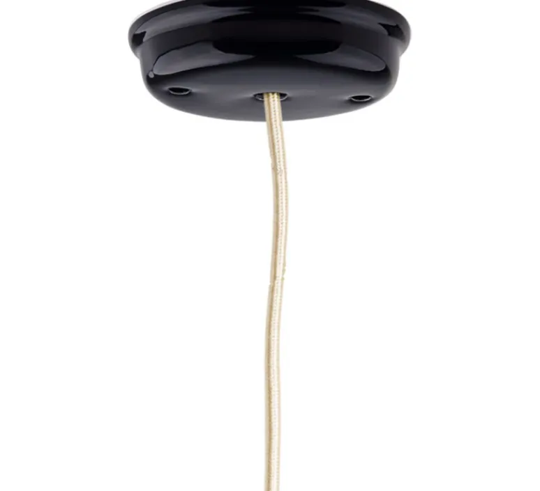 Rosace & Câble*Zangra Rosace, ceilingcup.034, , Ø11,5cm, H3cm - Studio noir