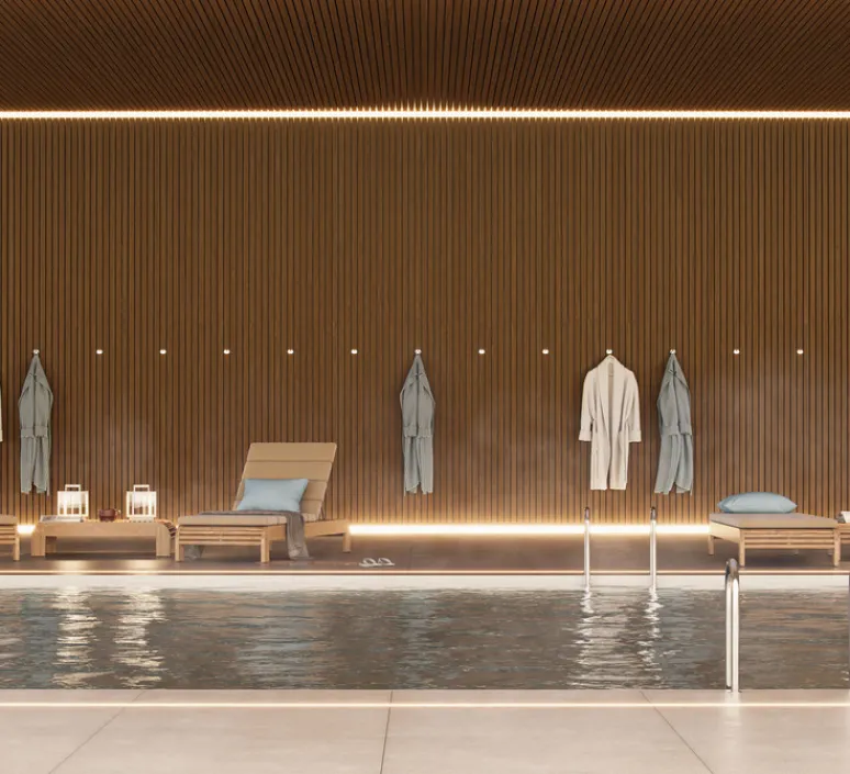 Plafonnier & Spot*Beneito Faure Ruban LED, FINE 74, , IP67, LED, dim, 3000K, 2600 lm, L1000cm, H2cm - blanc