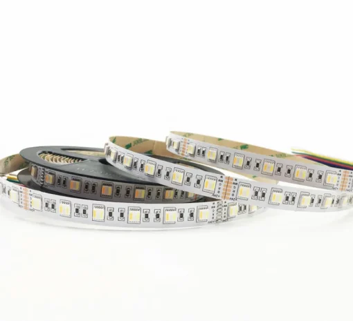 Ampoule*Nedgis Ruban LED, Strip 24V-5050 RGBCCT, 3000-4000-6000K, 7710lm, L500cm, H1,5cm - transparent
