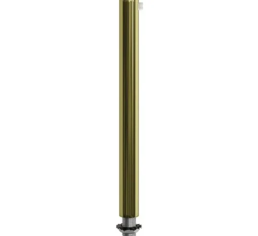 Serre-câble cylindrique, série métal, laiton, Ø1,3cm, H15cm - Creative Cables