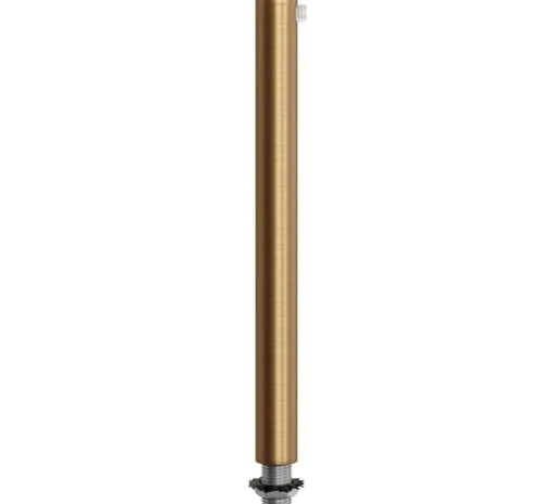 Serre-câble cylindrique, série métal, bronze satiné, Ø1,3cm, H15cm - Creative Cables